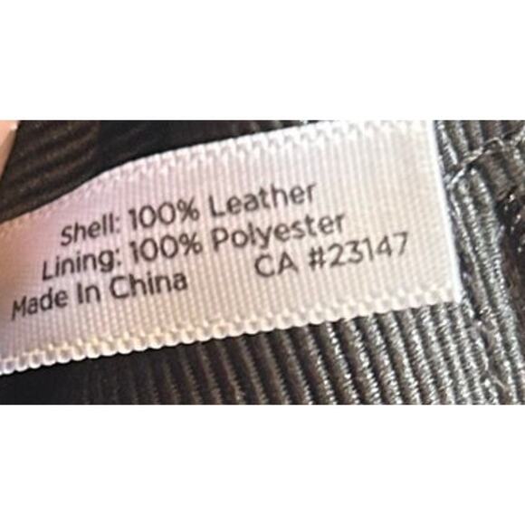 ⭐️Talbots Leather Suede Gold‎ Hardware Classic Women's Handbag Purse Bag Vintage - Picture 9 of 9